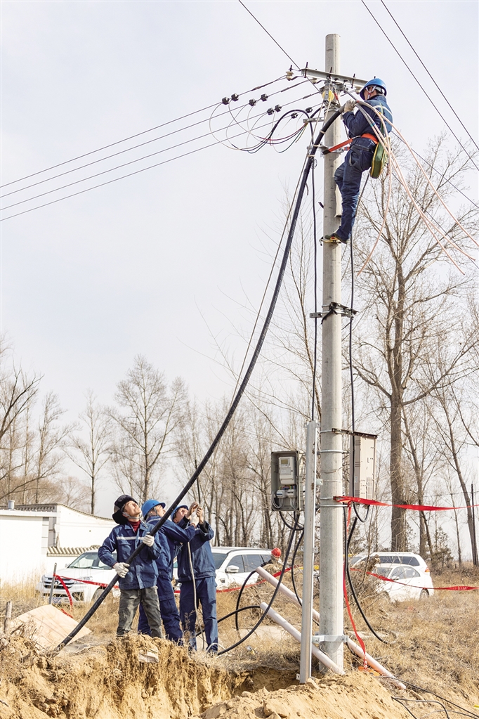 电网改造护春耕