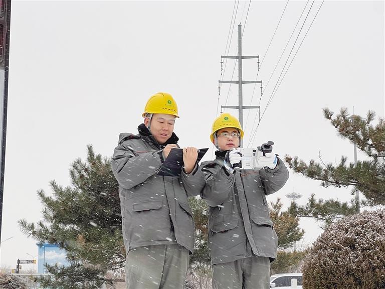 初雪至 寒冬始 迎峰度冬在行动