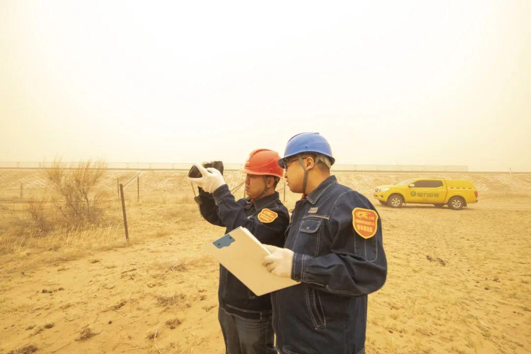 大风沙尘！电网安全“不掉链”