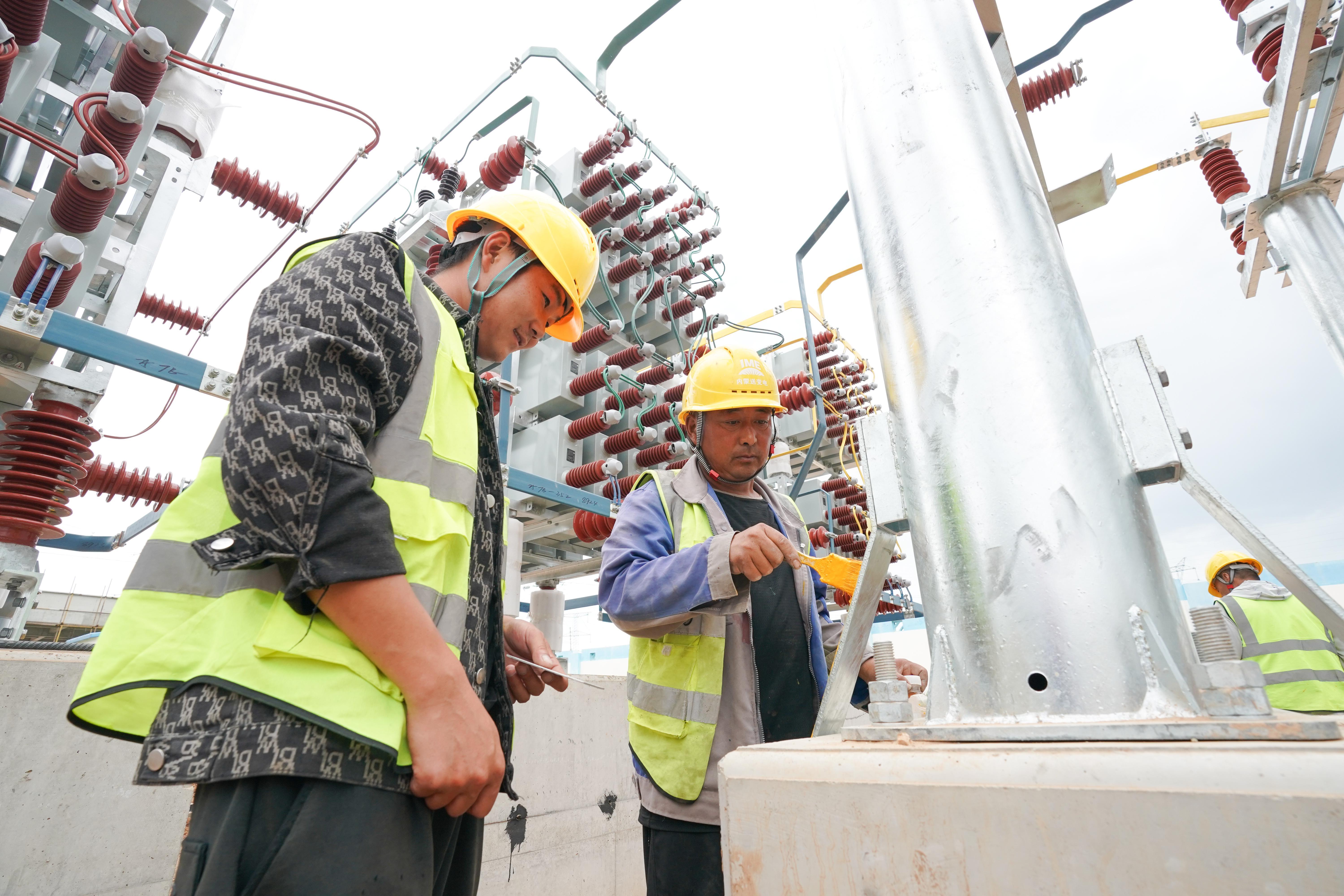 塔拉500千伏变电站主变扩建工程加速推进