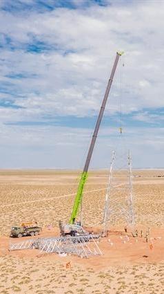 全力护航景新乌力吉风电项目并网